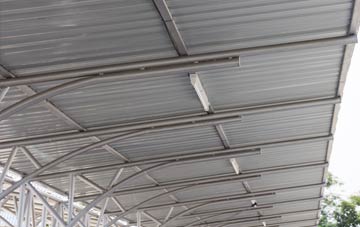 installing Richs Holford metal roofing